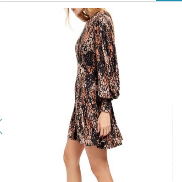Free People Heartbeats Mini Dress in Black Combo - Picture 5 of 7